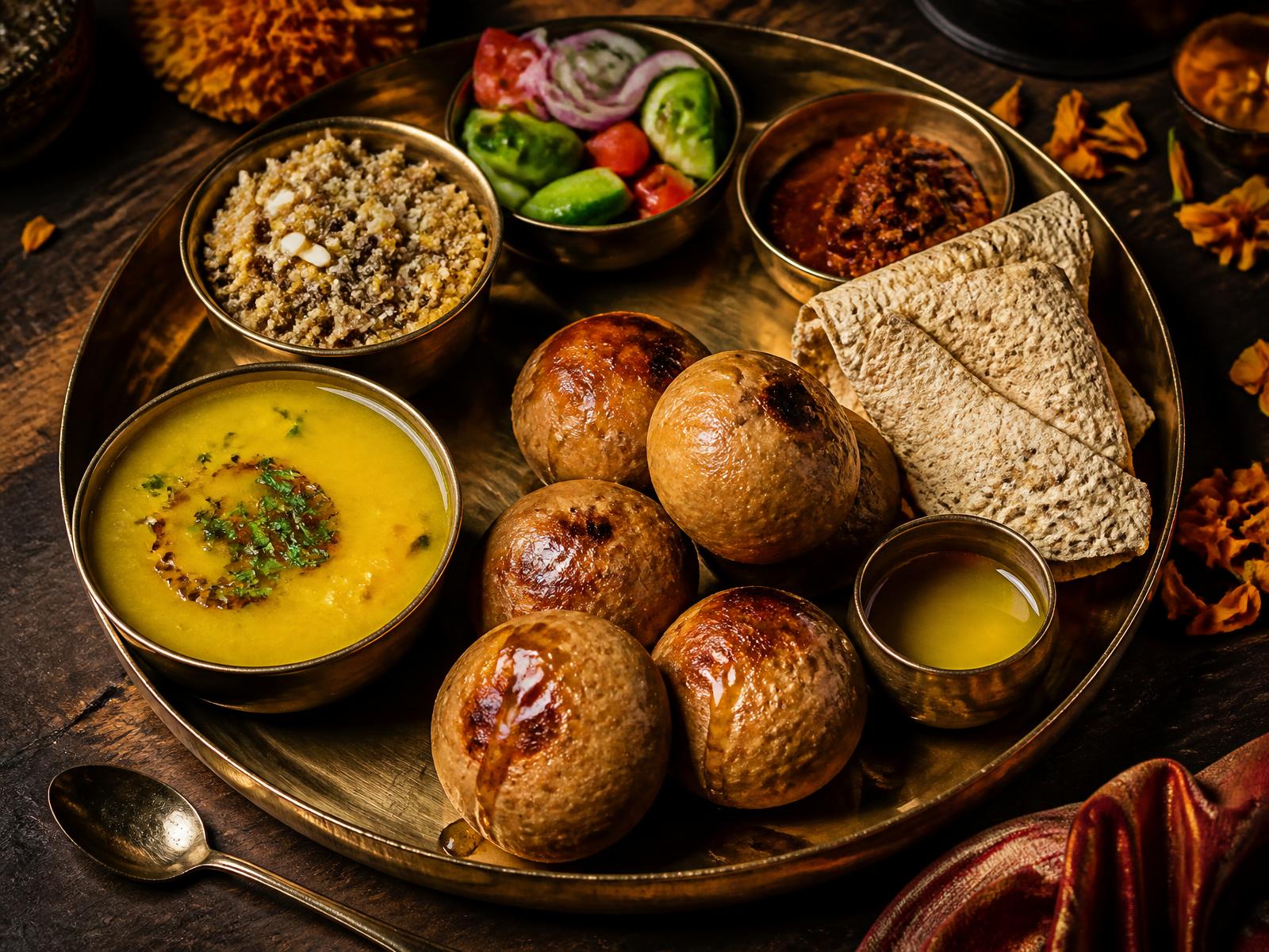 Special Dal Bati Thali